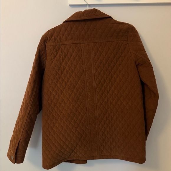Sezane Will Jacket Camel Quilted - Picture 10 of 14